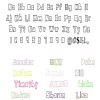 Name Text Wall Decals - Create Your Own Wall Quotes Lettering - Doodle Digit